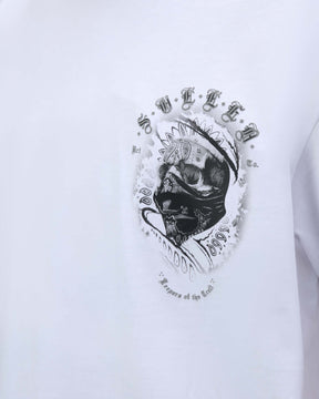Vintage Skull Graphic Tee-Mexico Local Delivery