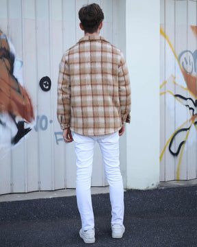 Utility Plaid Jacket - Functional and Stylish