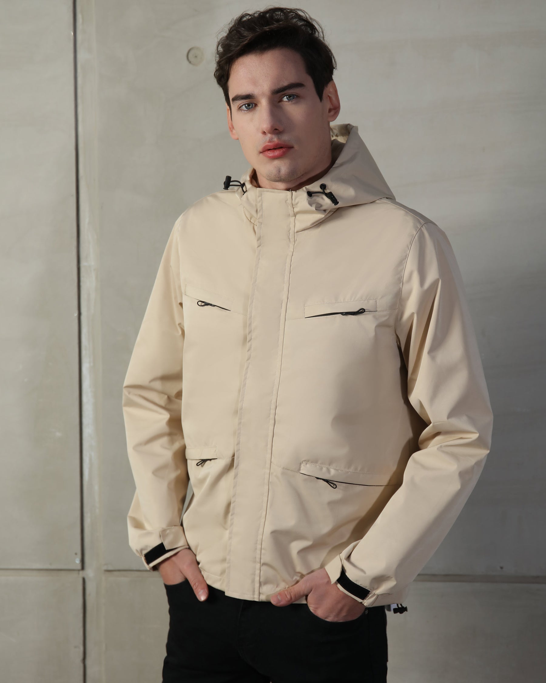 Urban Hooded Windbreaker Jacket