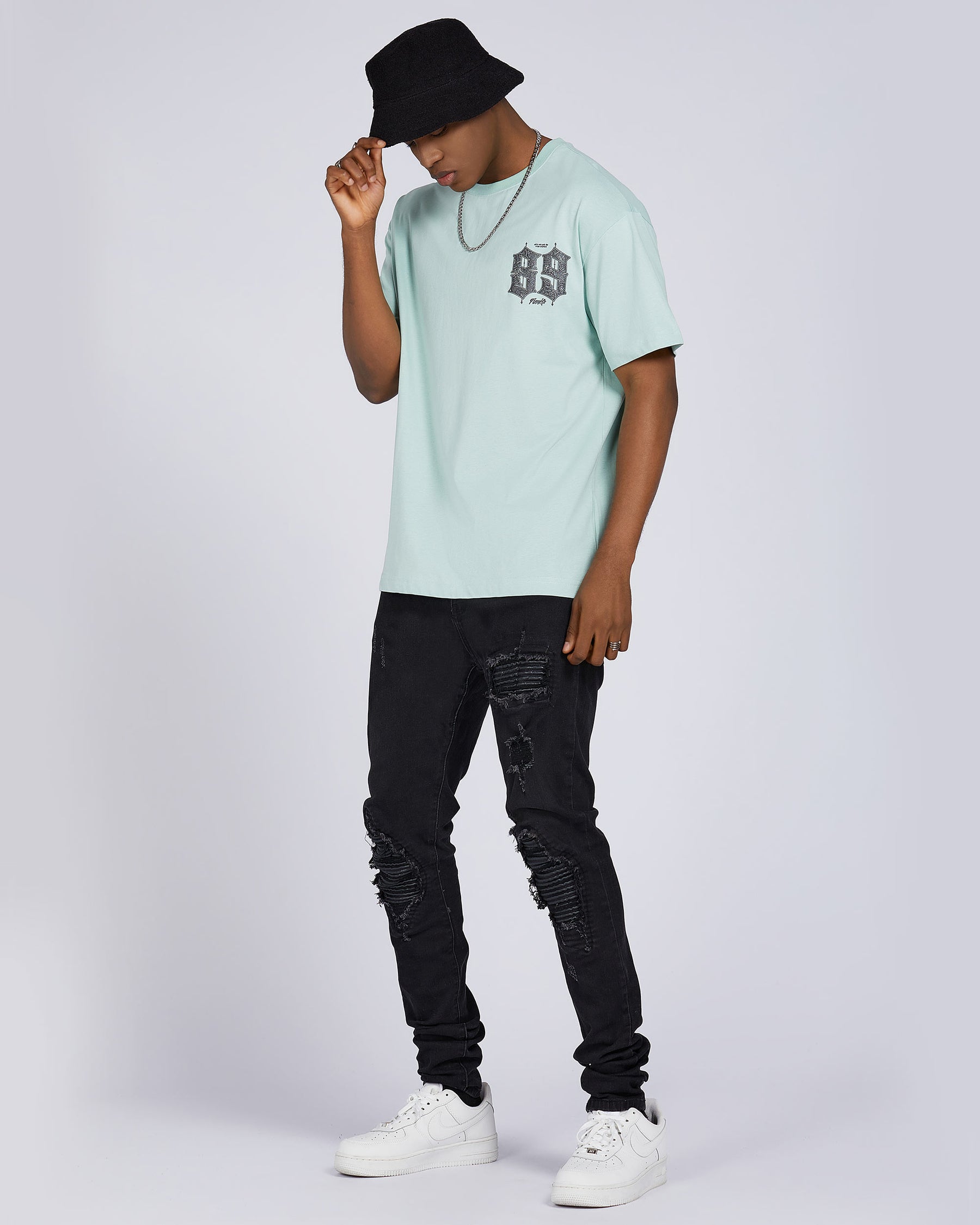 Urban Style Numbers Printed Tee