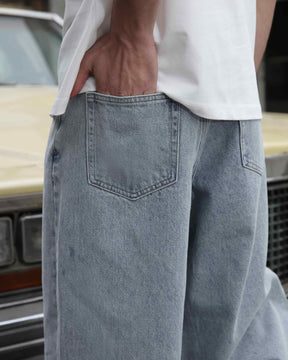 Loose and Comfortable Blue Baggy Jeans