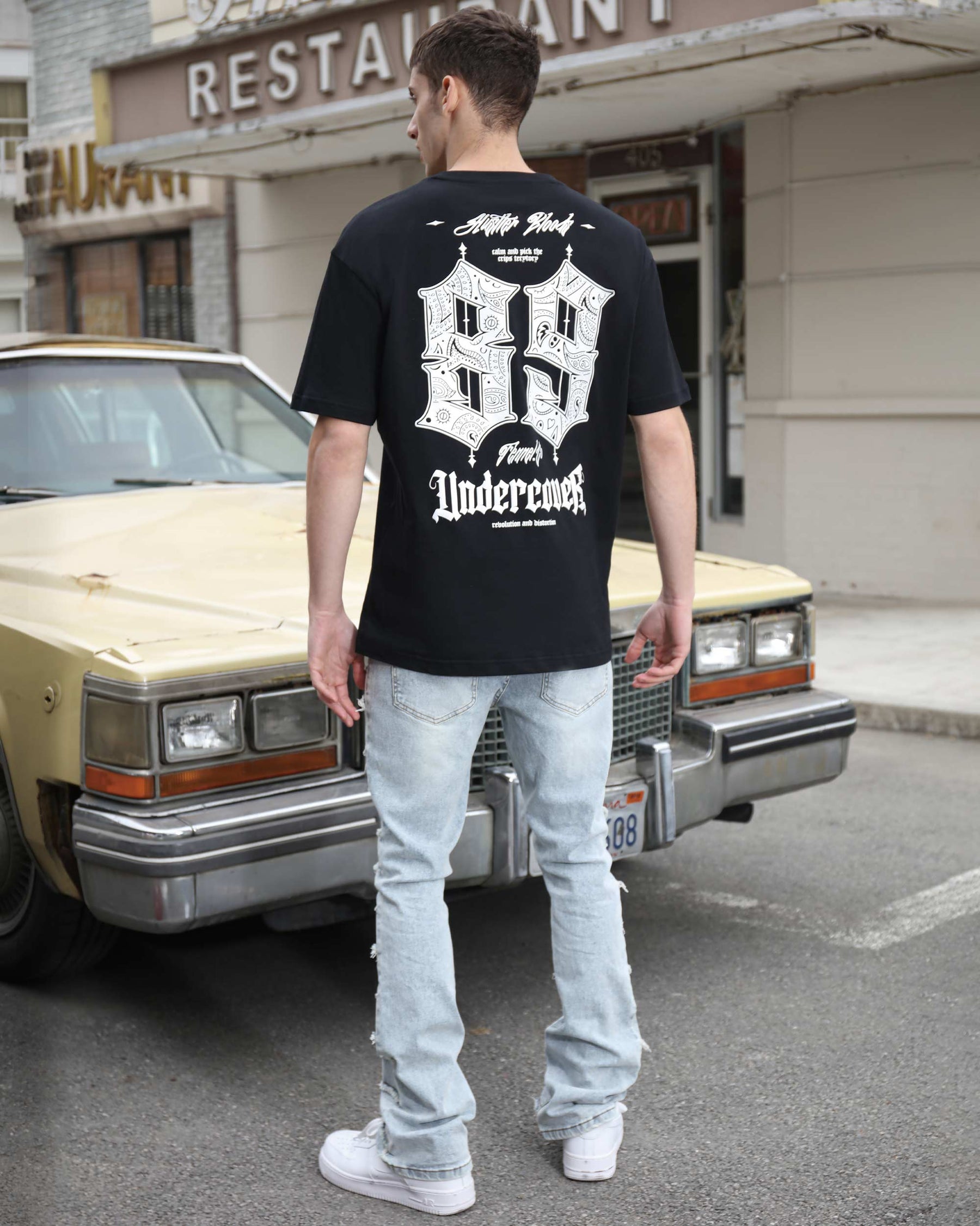 Urban Style Numbers Printed Tee