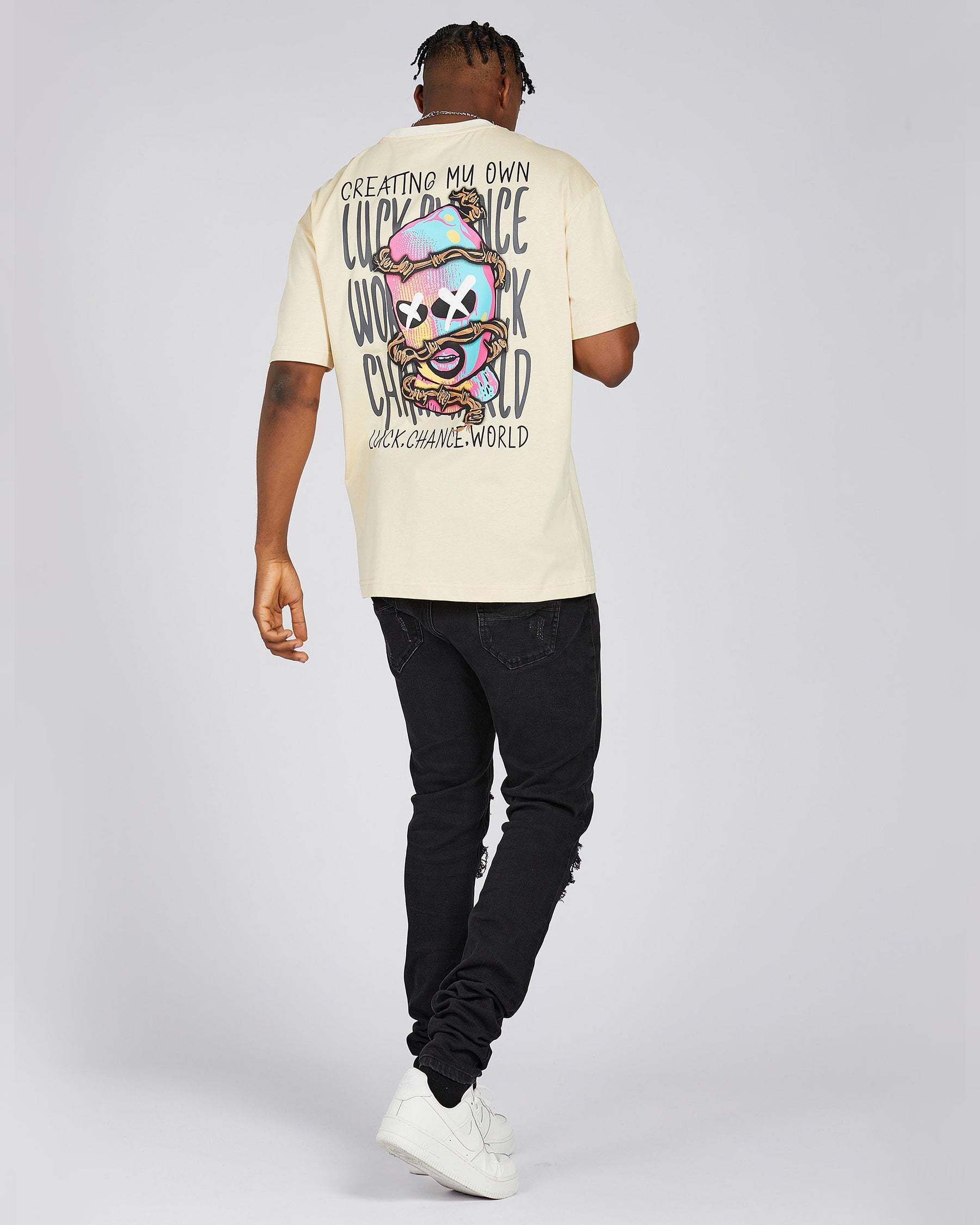 Abstract Art Print Tee-Mexico Local Delivery