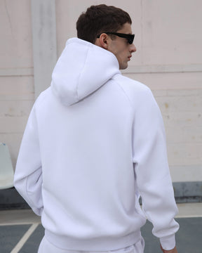 Conjunto de sudadera con capucha y joggers Effortless Style Blanco-Entrega local en México 