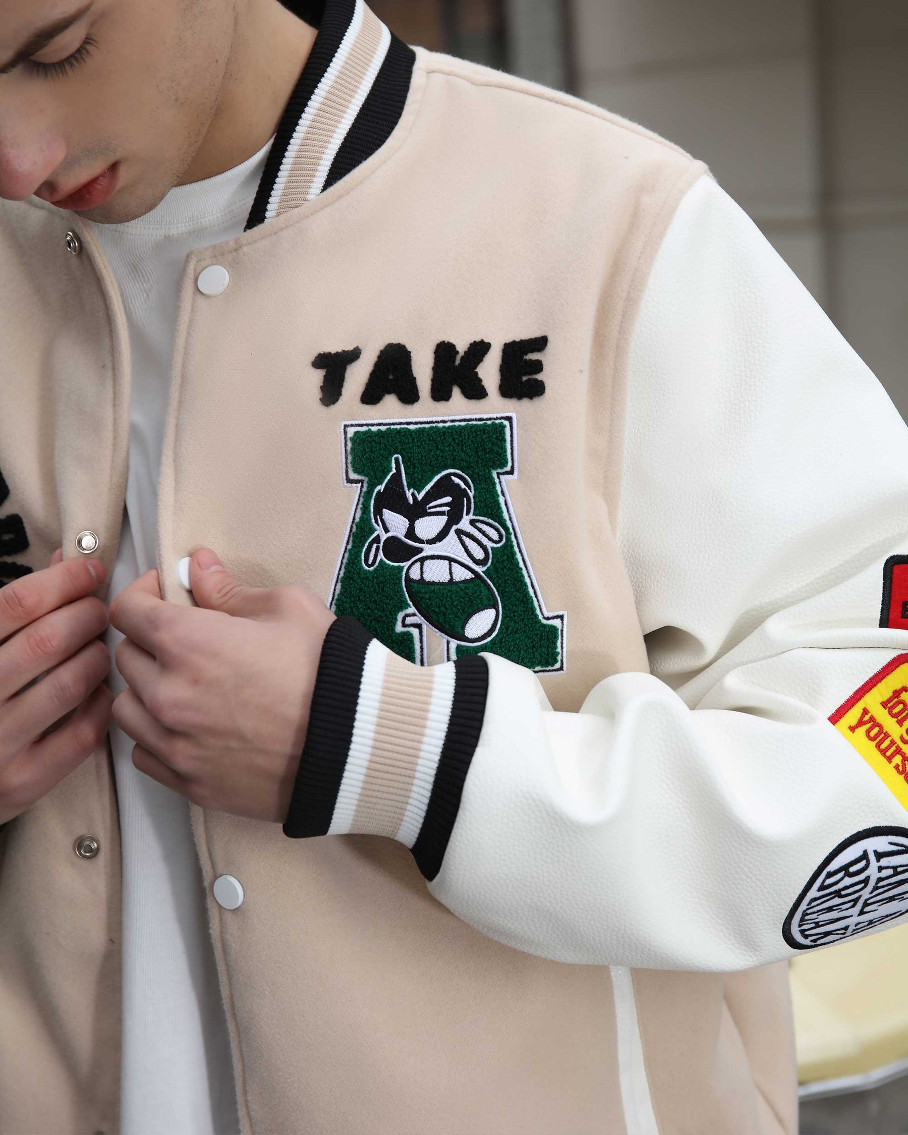 Chaqueta de béisbol Vintage Letterman 