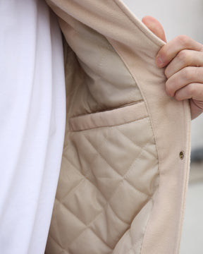 Chaqueta de béisbol con forro acolchado 