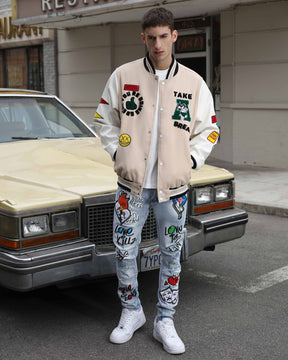 Vintage Letterman Baseball Jacket