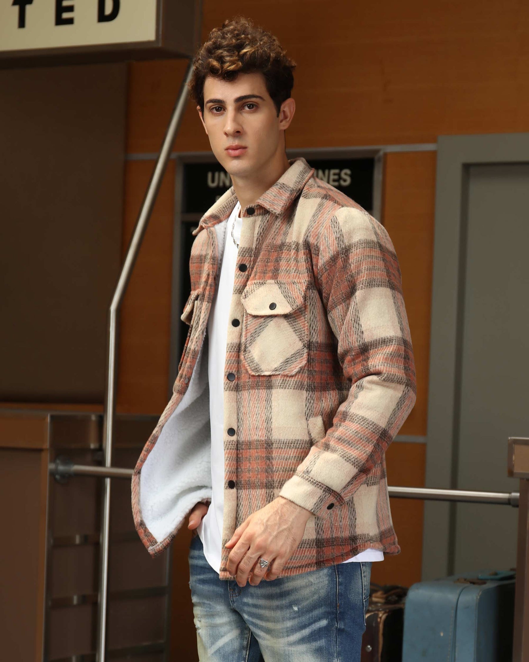 Flannel Plaid Jacket - Warm and Cozy