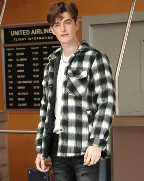 Utility Plaid Jacket - Functional and Stylish