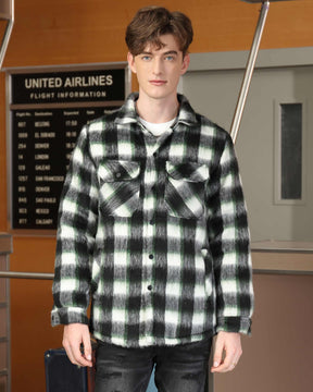 Utility Plaid Jacket - Functional and Stylish