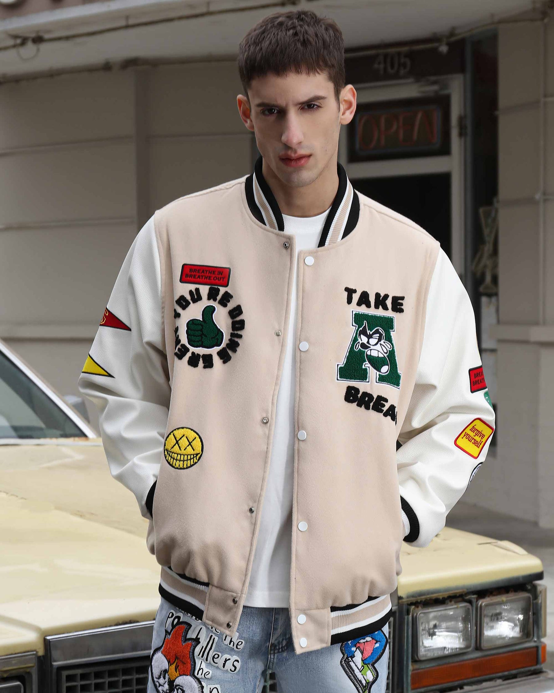 Vintage Letterman Baseball Jacket