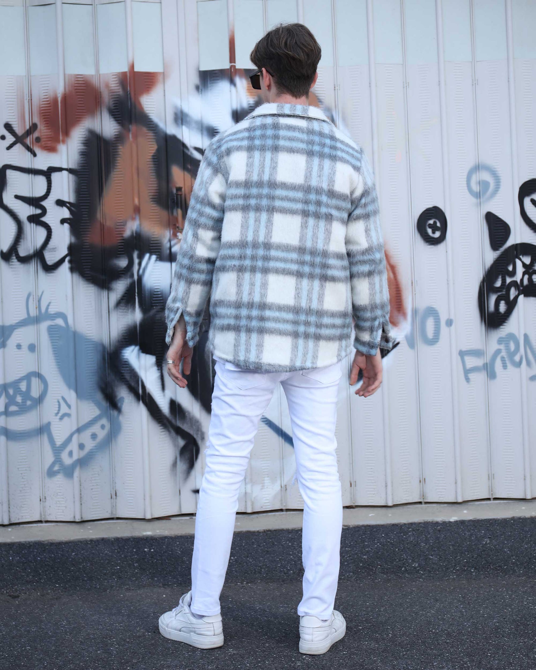 Plaid Shirt Jacket - Hybrid Style